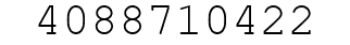 Number 4088710422.