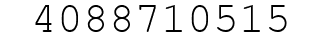 Number 4088710515.