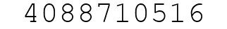 Number 4088710516.