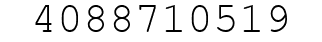 Number 4088710519.