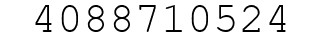 Number 4088710524.