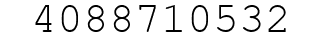 Number 4088710532.