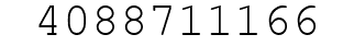 Number 4088711166.