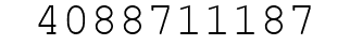 Number 4088711187.