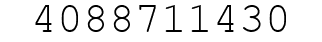 Number 4088711430.