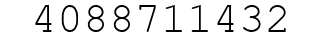 Number 4088711432.