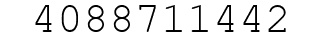 Number 4088711442.