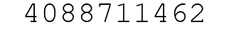 Number 4088711462.
