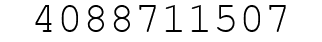 Number 4088711507.