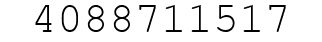 Number 4088711517.
