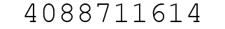Number 4088711614.