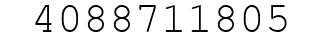 Number 4088711805.