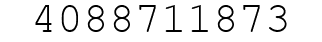 Number 4088711873.
