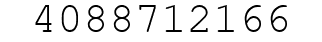 Number 4088712166.
