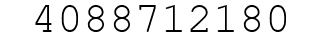 Number 4088712180.
