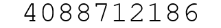 Number 4088712186.