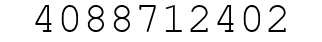 Number 4088712402.