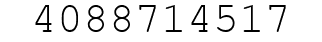 Number 4088714517.