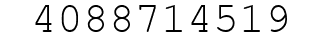 Number 4088714519.