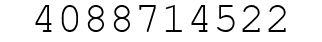 Number 4088714522.