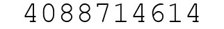 Number 4088714614.