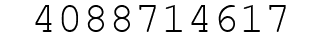 Number 4088714617.