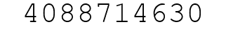 Number 4088714630.
