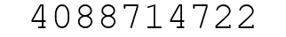 Number 4088714722.