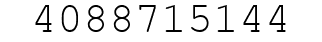 Number 4088715144.