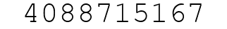 Number 4088715167.