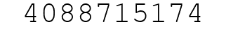 Number 4088715174.