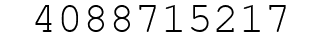 Number 4088715217.