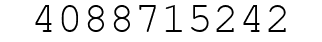Number 4088715242.