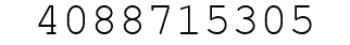 Number 4088715305.