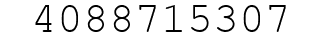 Number 4088715307.