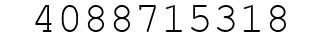 Number 4088715318.
