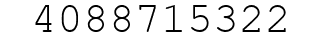 Number 4088715322.