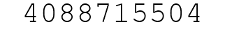 Number 4088715504.