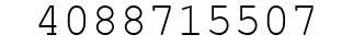 Number 4088715507.