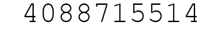 Number 4088715514.