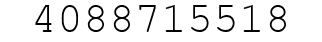 Number 4088715518.