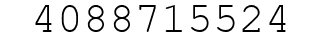 Number 4088715524.