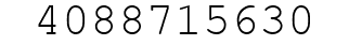 Number 4088715630.