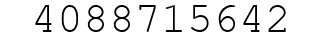 Number 4088715642.