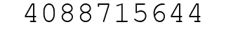 Number 4088715644.