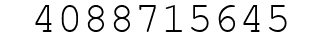 Number 4088715645.