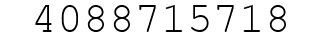 Number 4088715718.