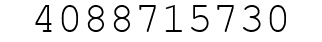 Number 4088715730.