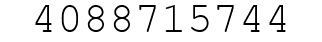 Number 4088715744.