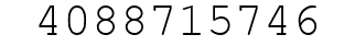Number 4088715746.